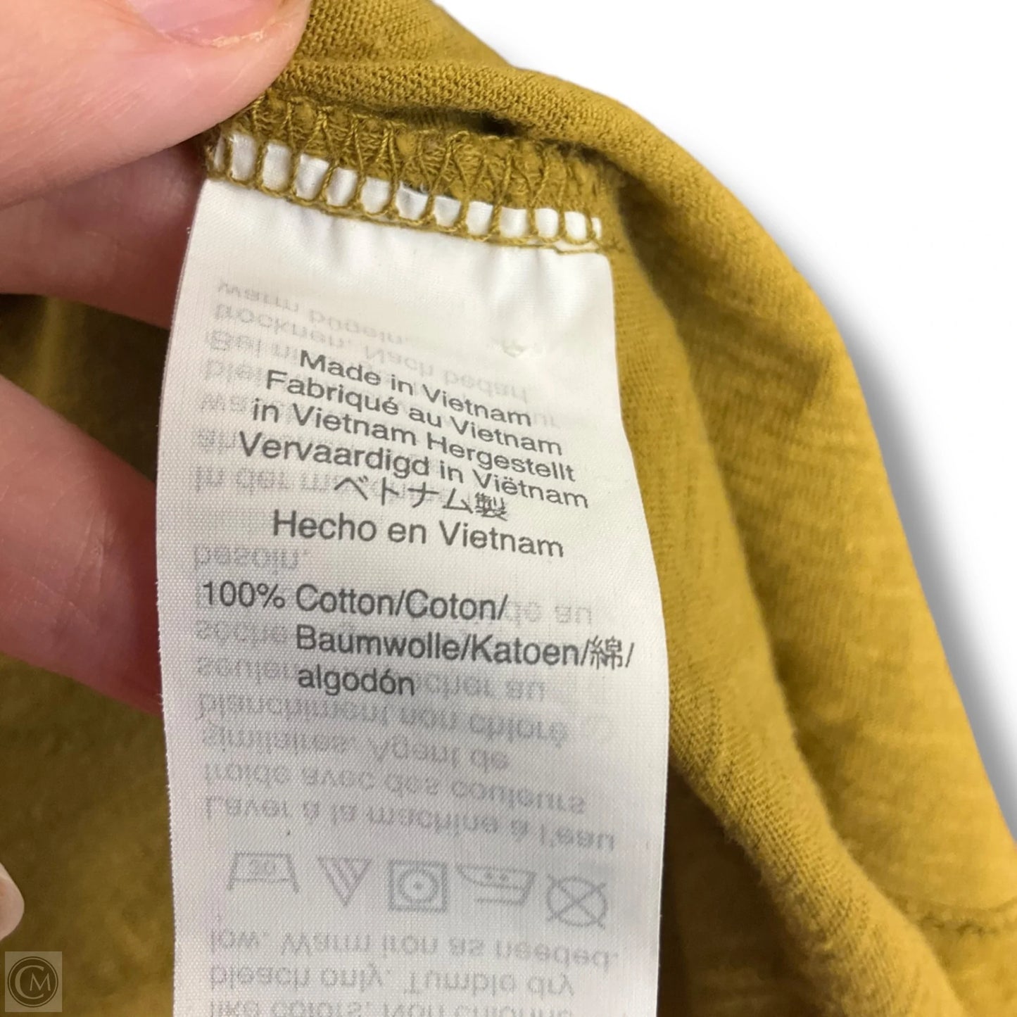 Top Sleeveless By Madewell In Green, Size: M