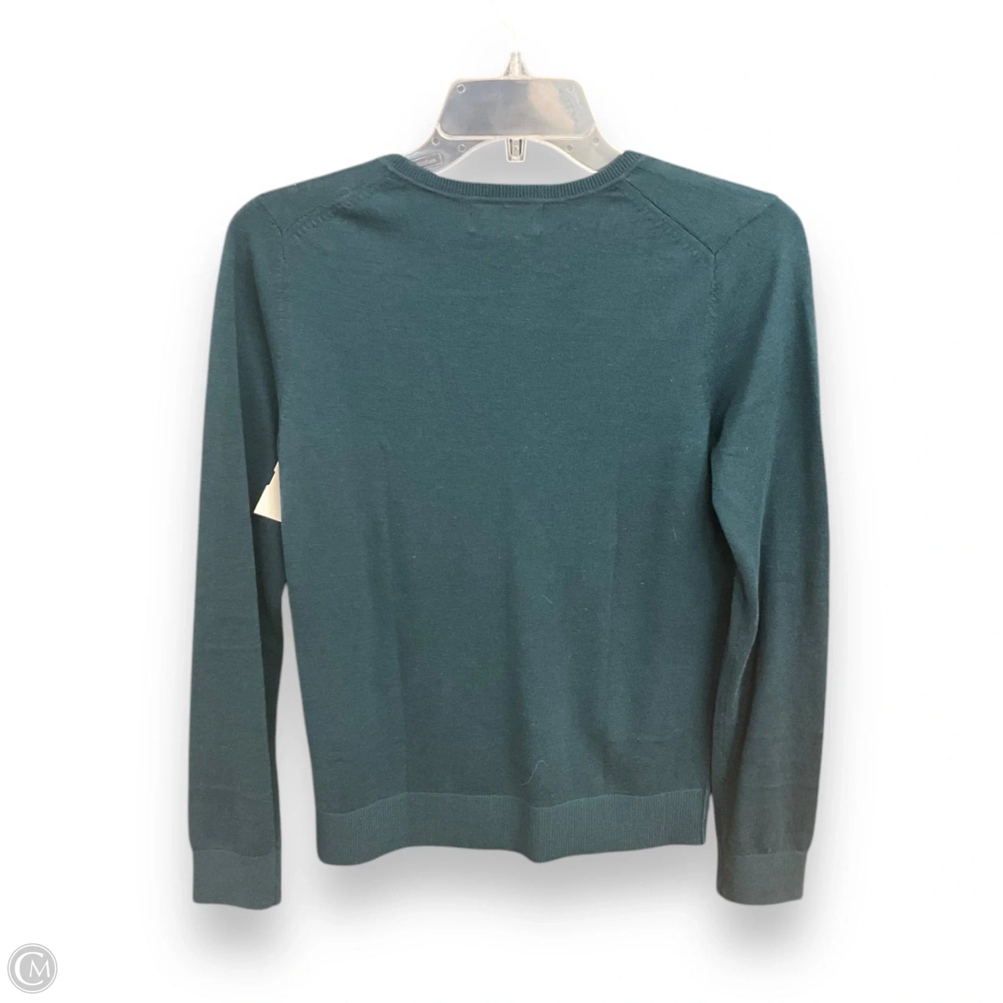 Top Long Sleeve By Banana Republic In Aqua, Size: Xs