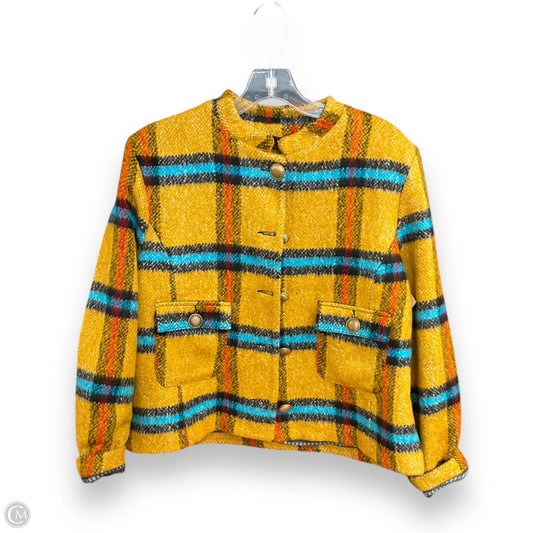 Jacket Other By isle by melis kogan In Plaid Pattern, Size: Xl
