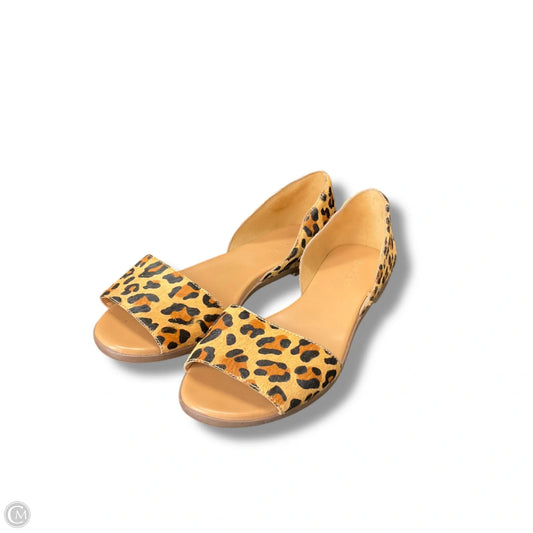 Shoes Flats By J. Crew In Animal Print, Size: 6.5