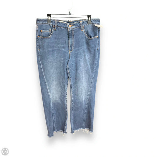 Jeans Boot Cut By Pilcro In Blue Denim, Size: 12
