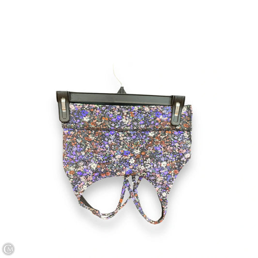 Athletic Bra By Lululemon In Floral Print, Size: 6