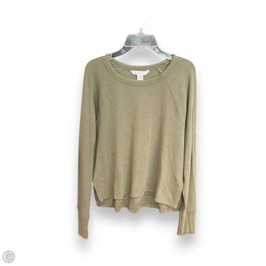 Top Long Sleeve By Athleta In Green, Size: Xs