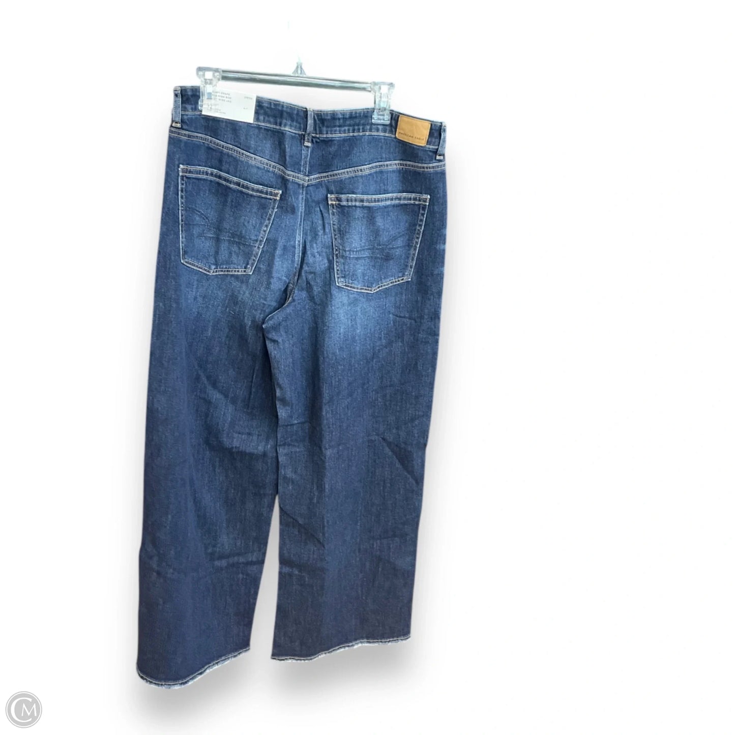 Jeans Boot Cut By American Eagle In Blue Denim, Size: 12
