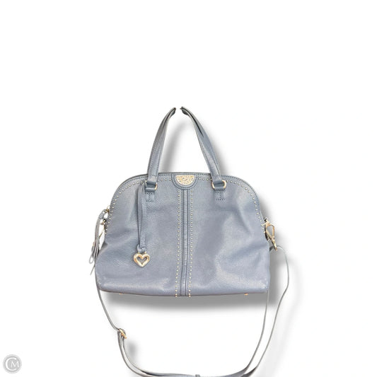 Handbag Leather By Brighton, Size: Medium