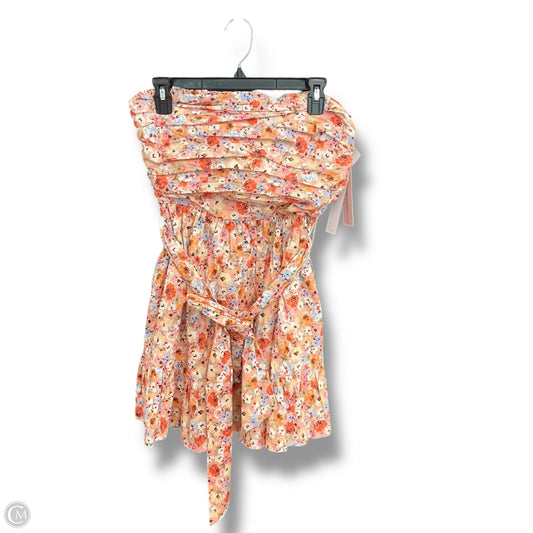 Dress Casual Short By Aqua In Floral Print, Size: M