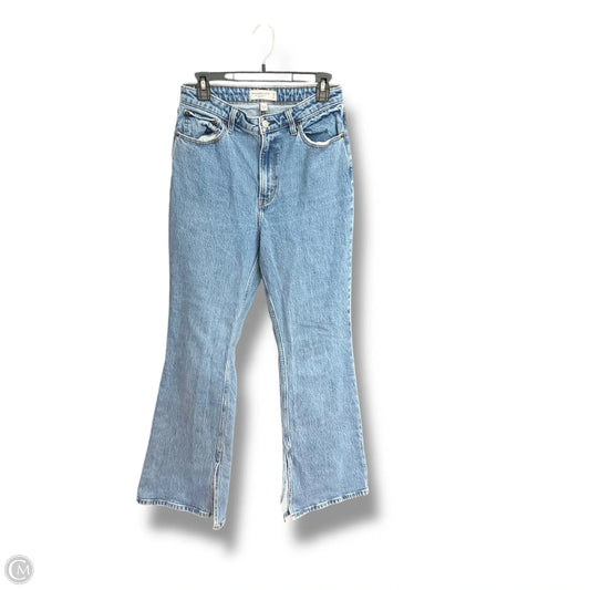 Jeans Boot Cut By Abercrombie And Fitch In Blue Denim, Size: 8