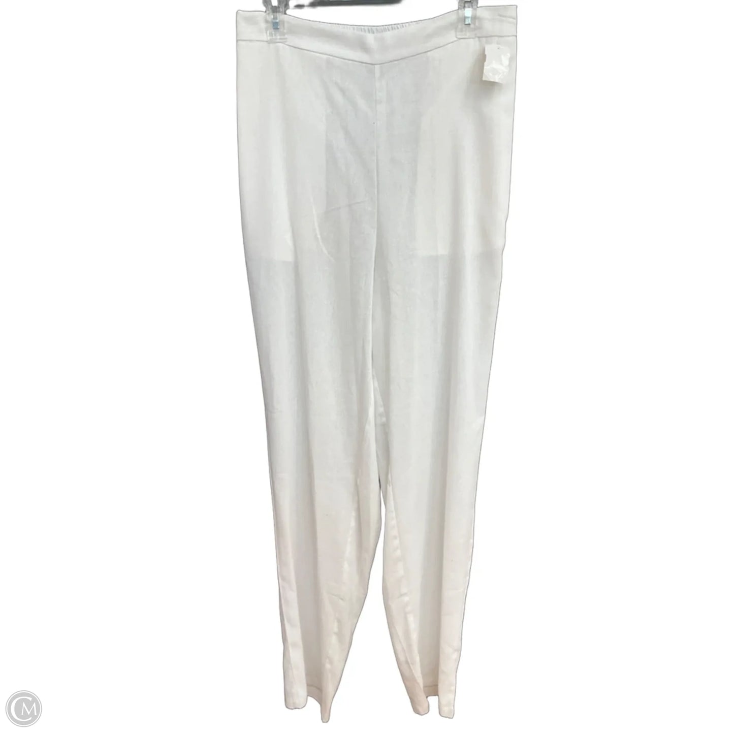 Pants Linen By Woman Within In White, Size: 12