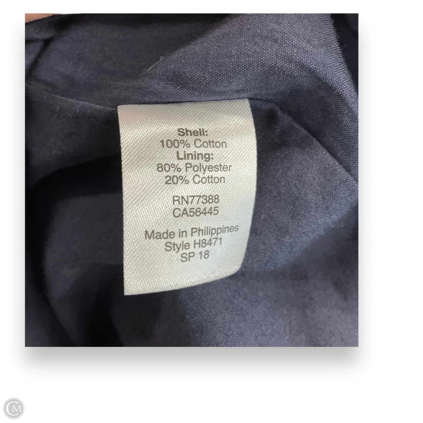Dress Casual Midi By J. Crew In Navy, Size: S