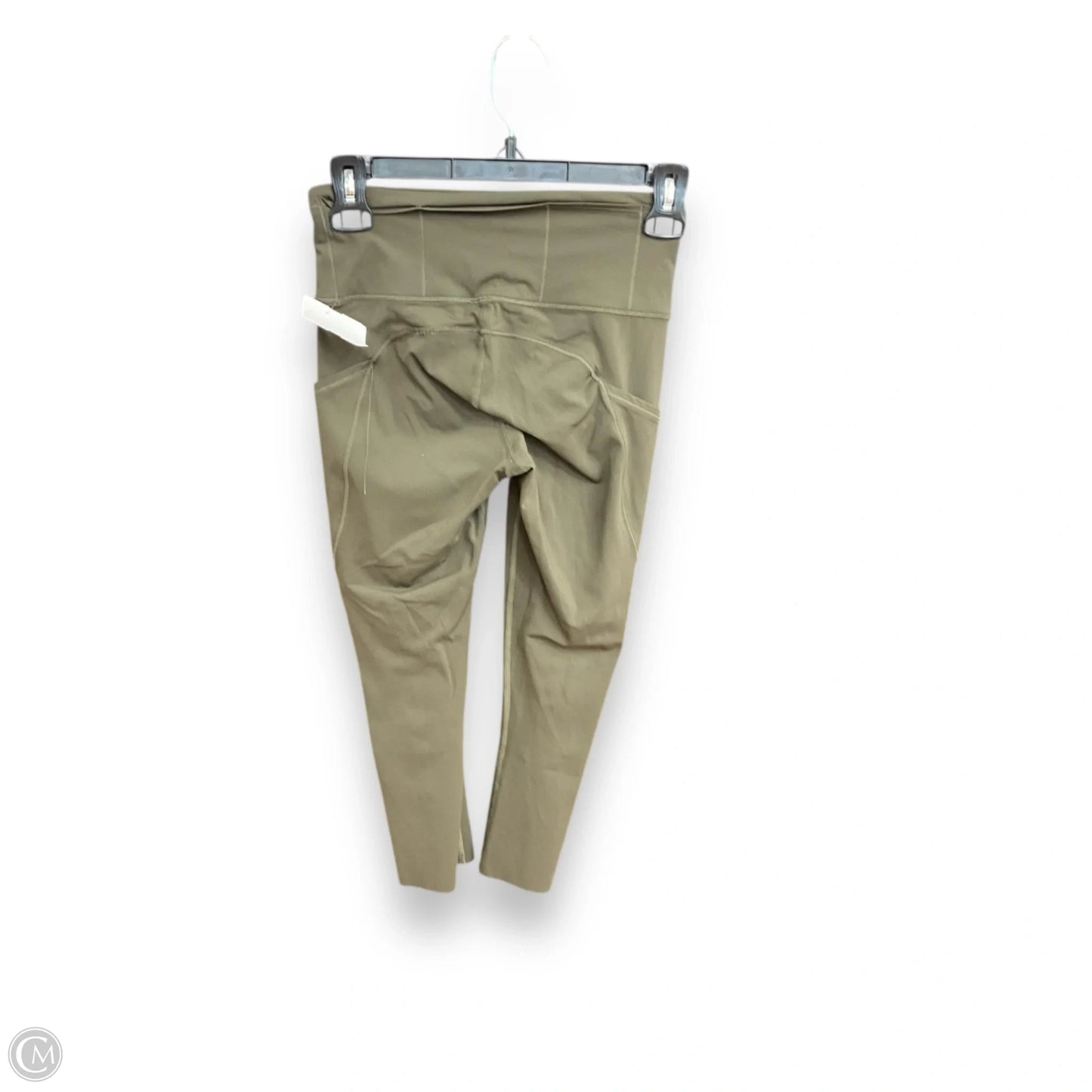 Athletic Leggings Capris By Lululemon In Green, Size: 4