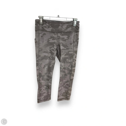 Athletic Leggings Capris By Lululemon In Camouflage Print, Size: 6
