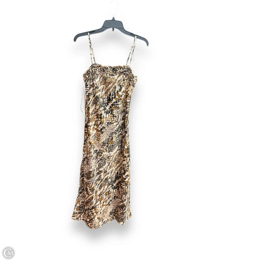 Dress Casual Midi By Anthropologie In Multi-colored, Size: Xxs