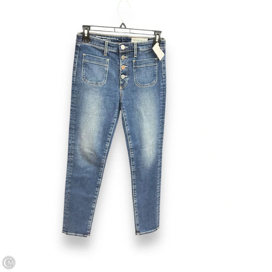Jeans Skinny By Anthropologie In Blue Denim, Size: 2