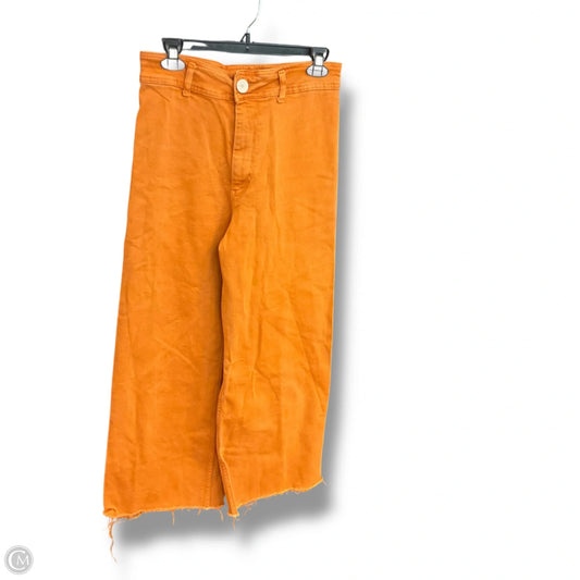 Pants Other By Zara In Orange Denim, Size: 8