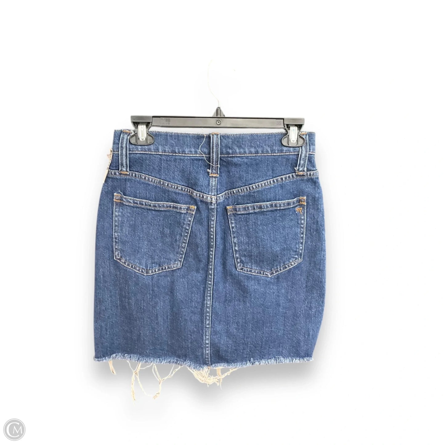 Skirt Mini & Short By Madewell In Blue Denim, Size: 0