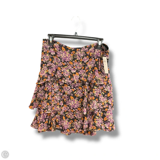Skirt Mini & Short By Lauren By Ralph Lauren In Floral Print, Size: 8