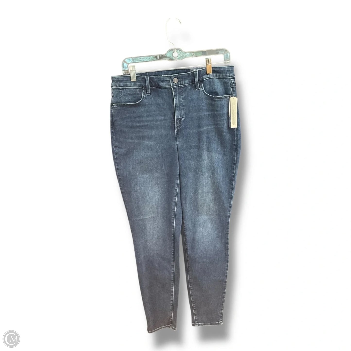 Jeans Skinny By Talbots In Blue Denim, Size: 10