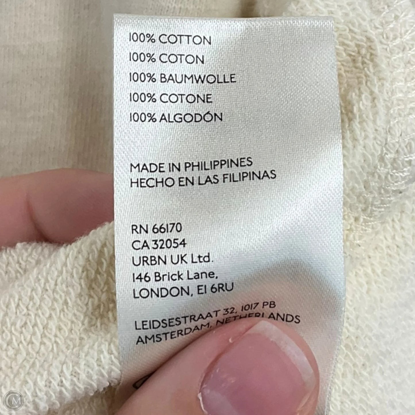 Top Long Sleeve By Pilcro In Cream, Size: M