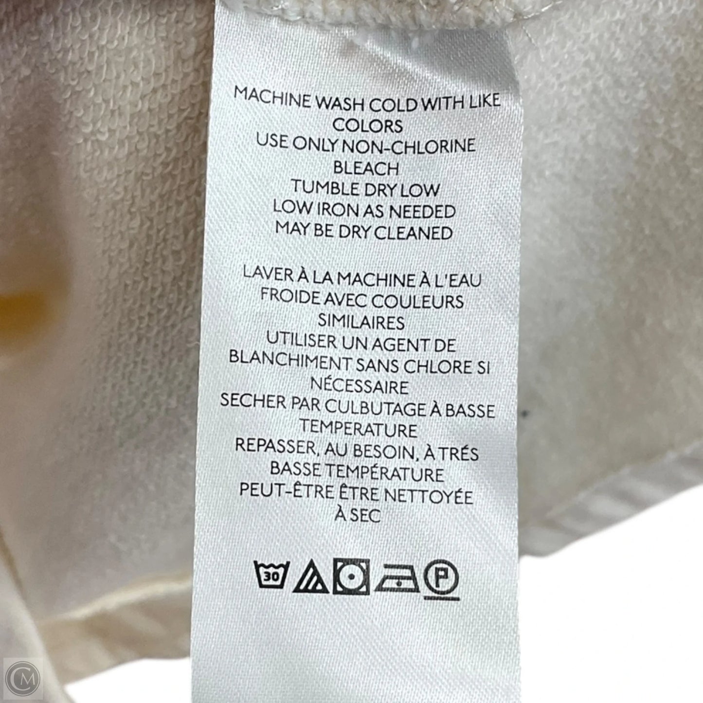 Top Long Sleeve By Pilcro In Cream, Size: M