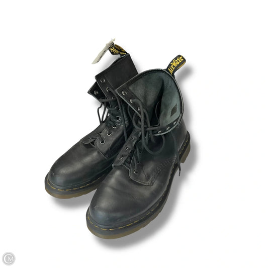 Boots Combat By Dr Martens In Black, Size: 10