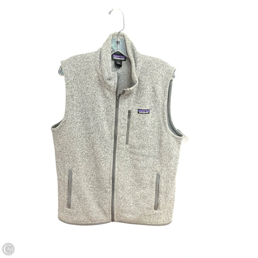Vest Fleece By Patagonia In Grey, Size: L