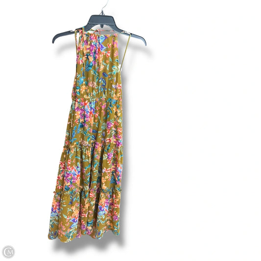 Dress Casual Midi By Mine In Floral Print, Size: S
