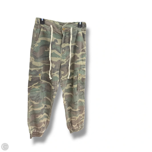 Pants Cargo & Utility By Pol In Camouflage Print, Size: S