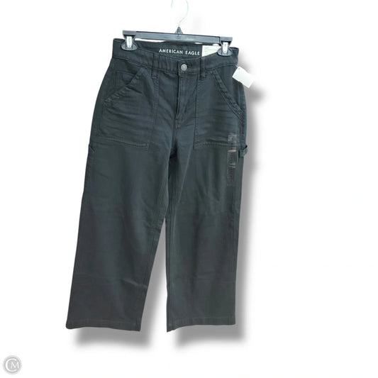 Pants Cargo & Utility By American Eagle In Black Denim, Size: 2