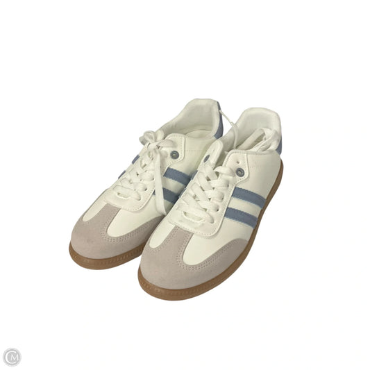 Shoes Sneakers By Clothes Mentor In Blue & White, Size: 6