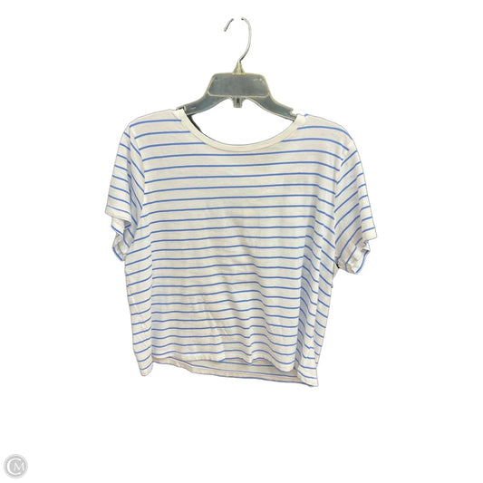 Top Short Sleeve Basic By Universal Thread In Striped Pattern, Size: Xxl