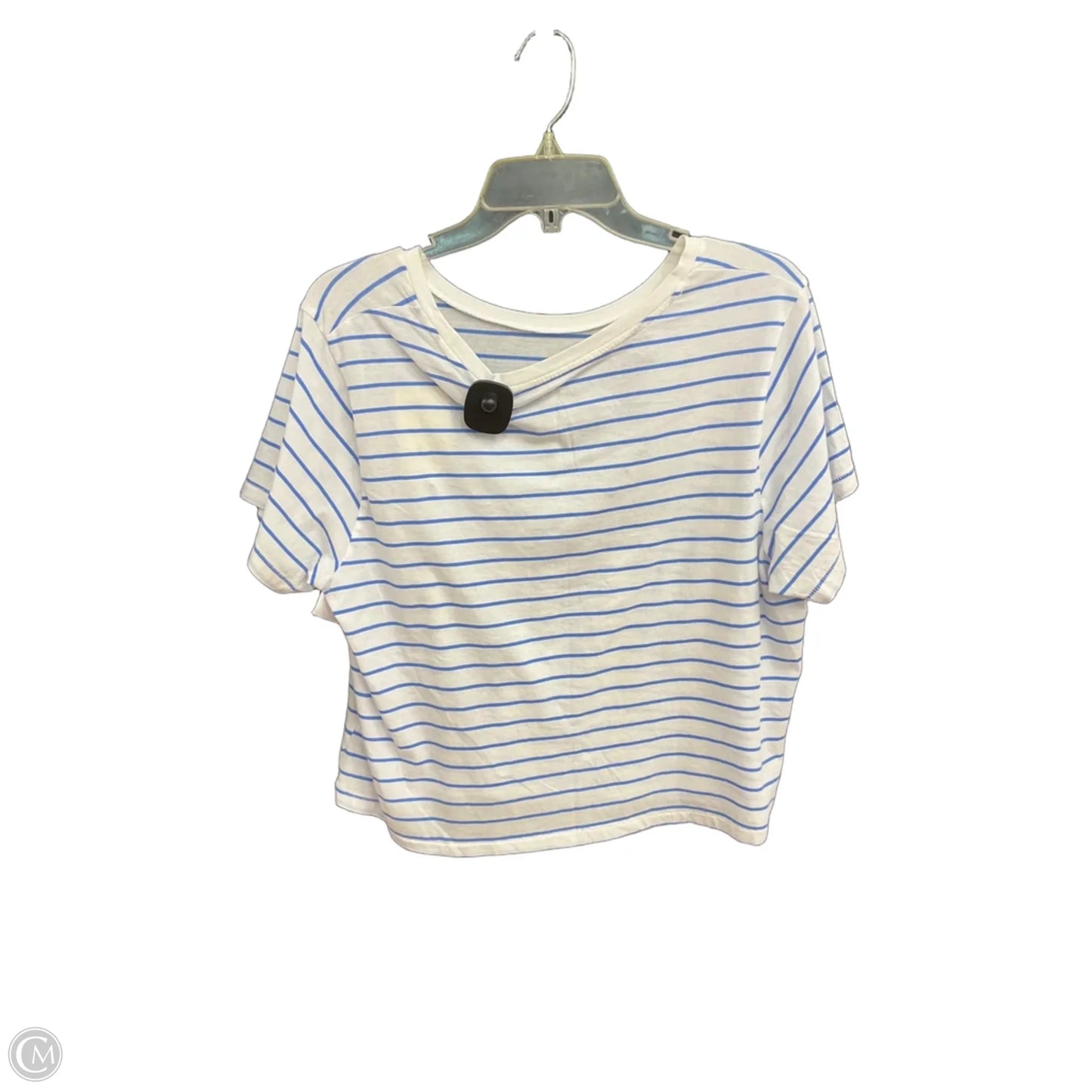 Top Short Sleeve Basic By Universal Thread In Striped Pattern, Size: Xxl