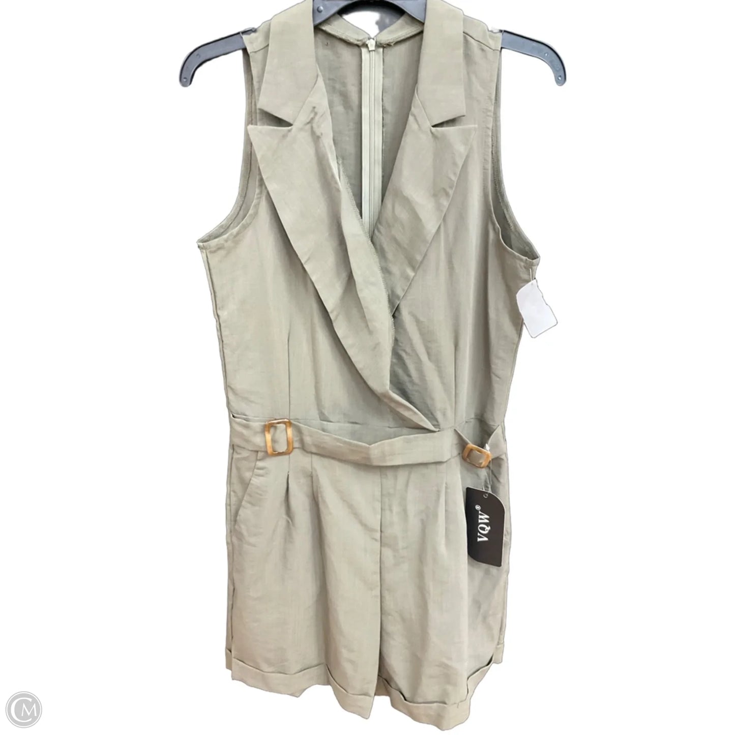 Romper By Clothes Mentor In Green, Size: L