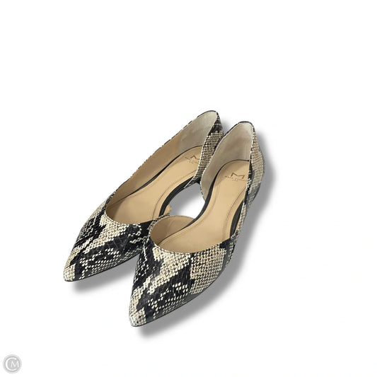 Shoes Flats By Marc Fisher In Snakeskin Print, Size: 7.5