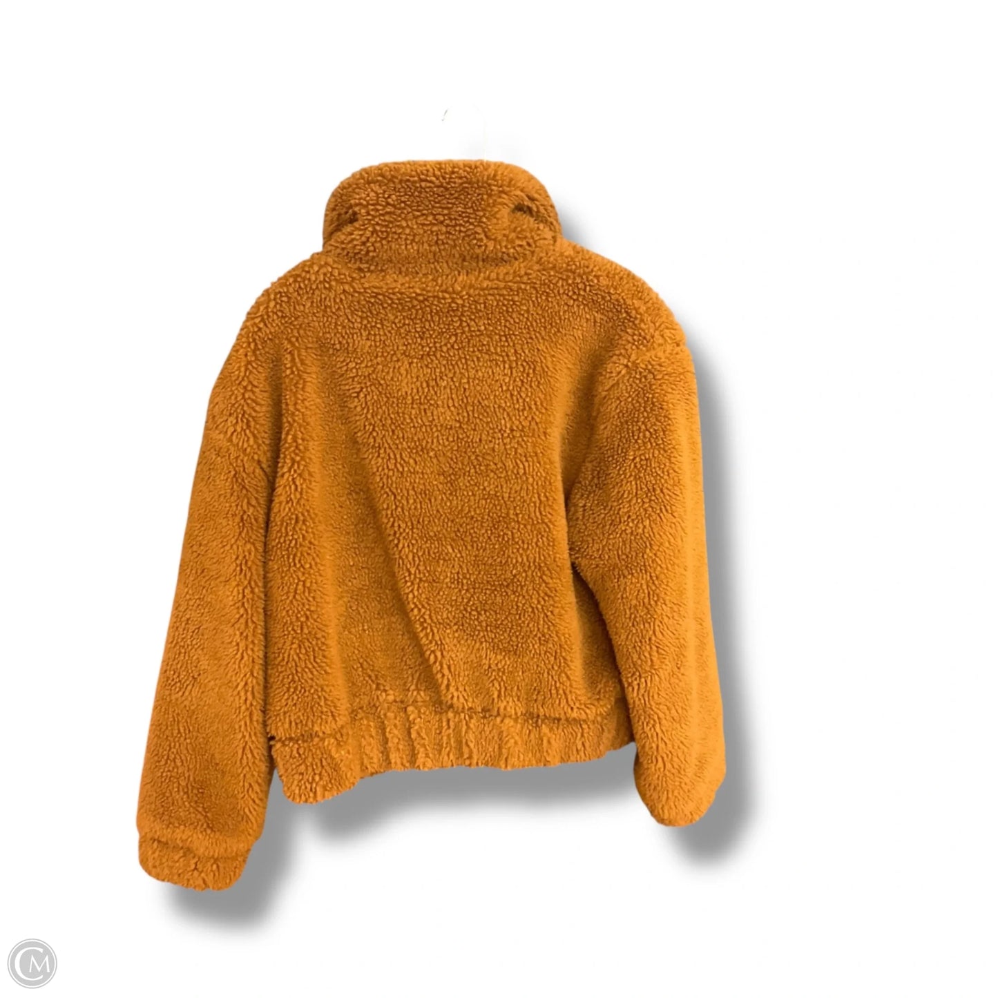 Jacket Faux Fur & Sherpa By Thread And Supply In Brown, Size: S