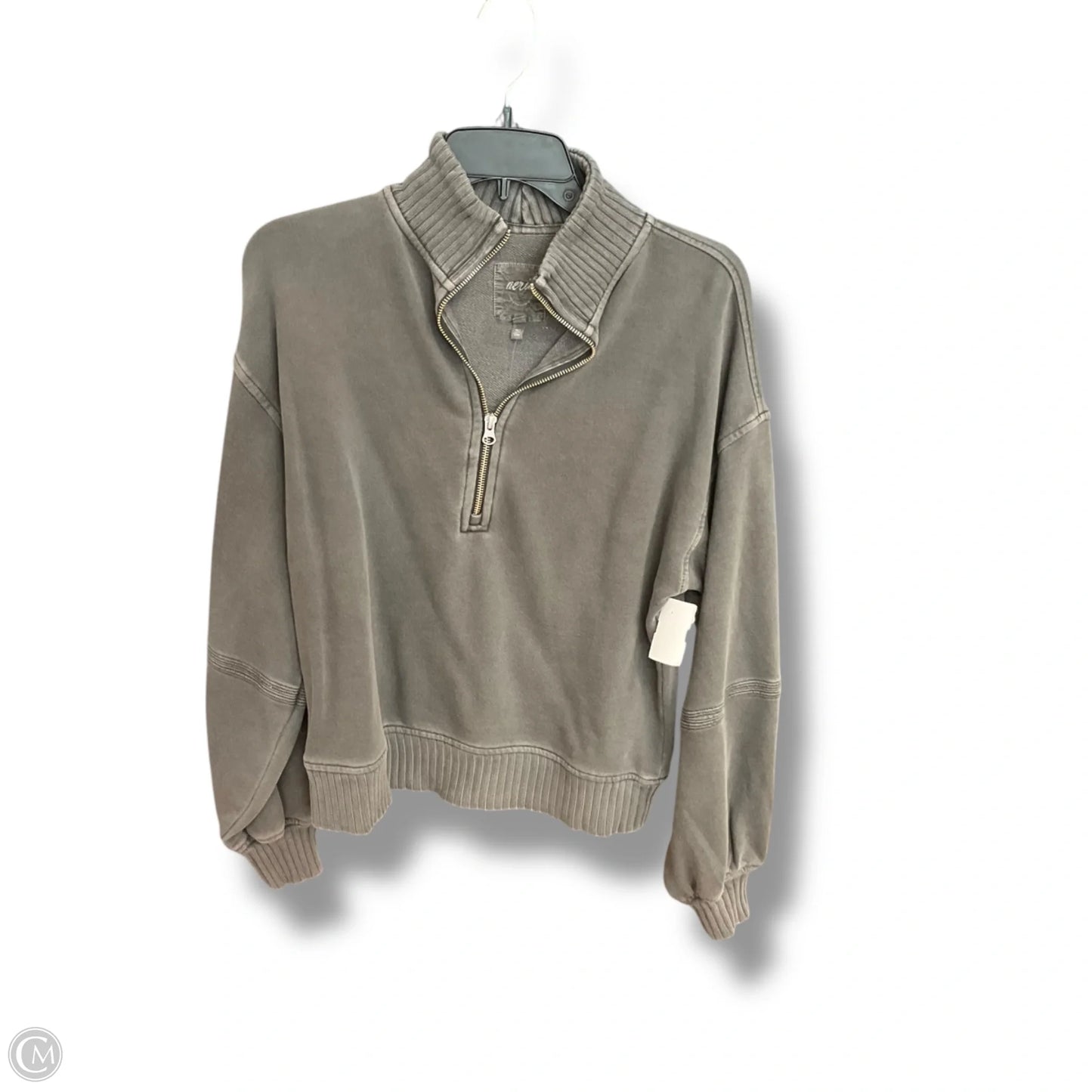 Sweatshirt Collar By Aerie In Grey, Size: Xs