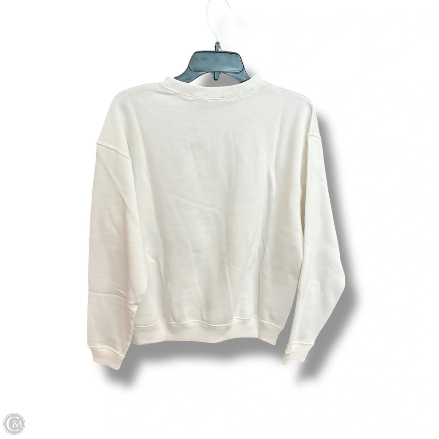 Sweatshirt Crewneck By Polo Ralph Lauren In White, Size: S