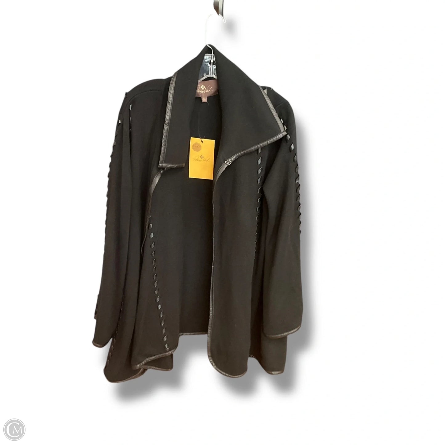 Cardigan Designer By Patricia Nash In Black, Size: Xs