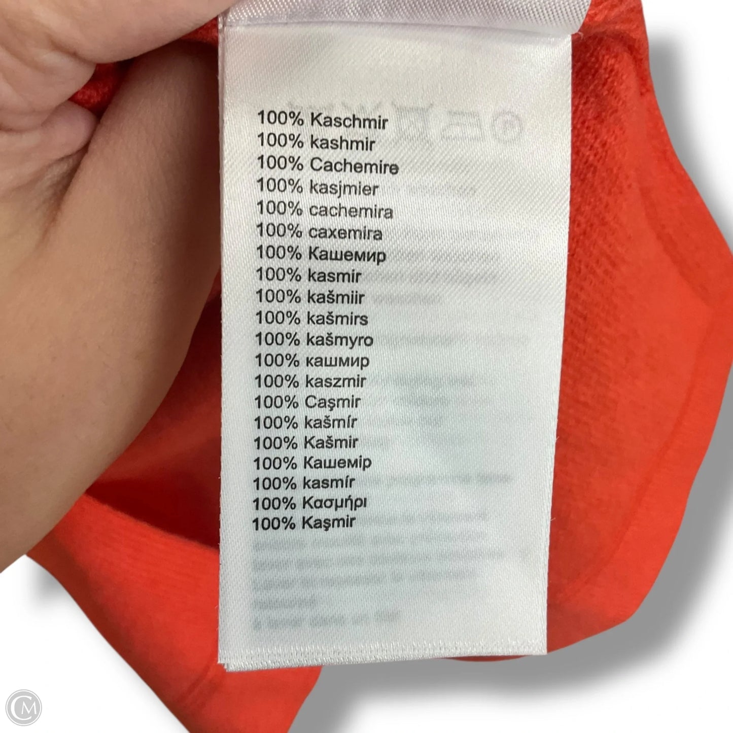 Sweater Cashmere By Madeleine In Orange, Size: S