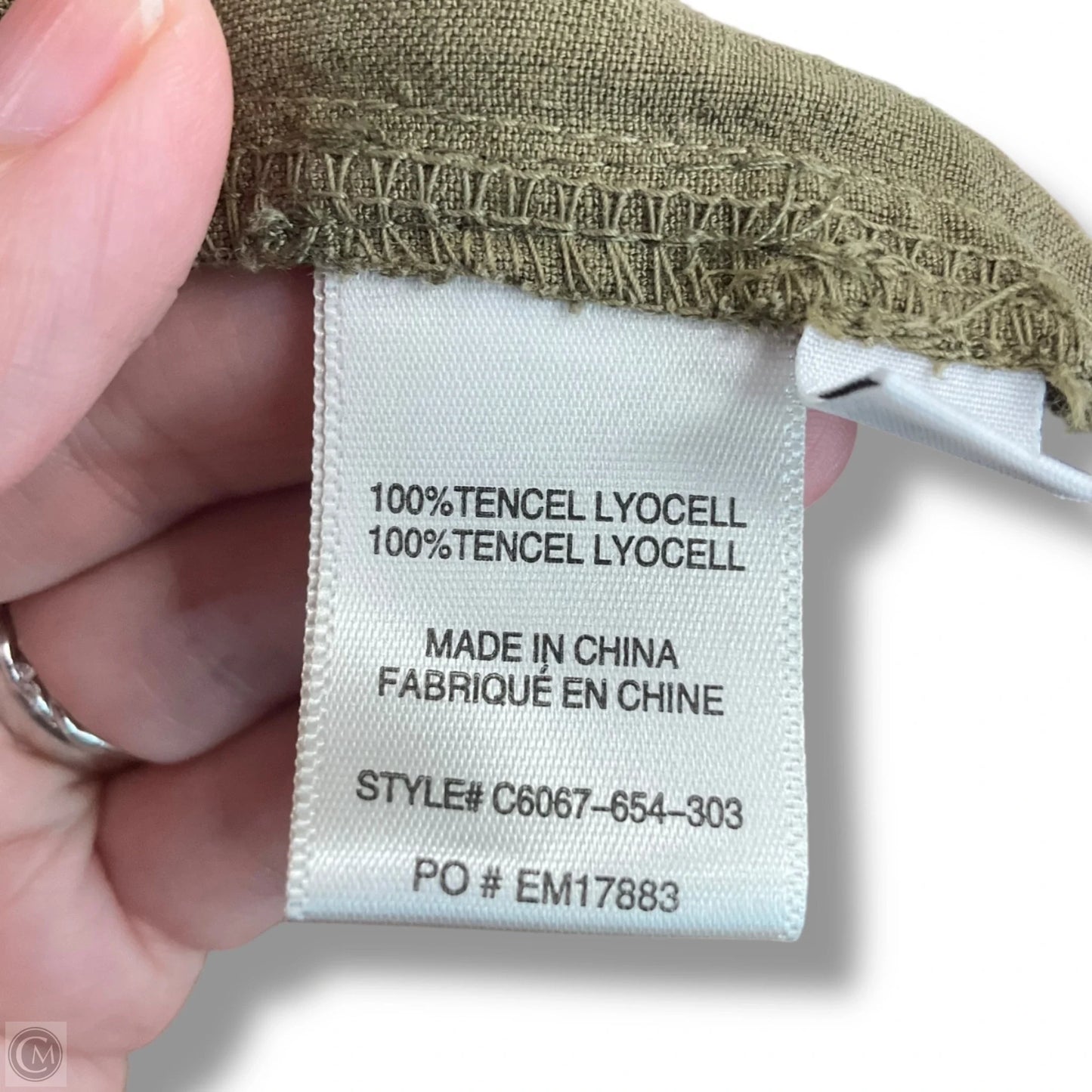 Dress Casual Short By Cloth & Stone In Green, Size: S