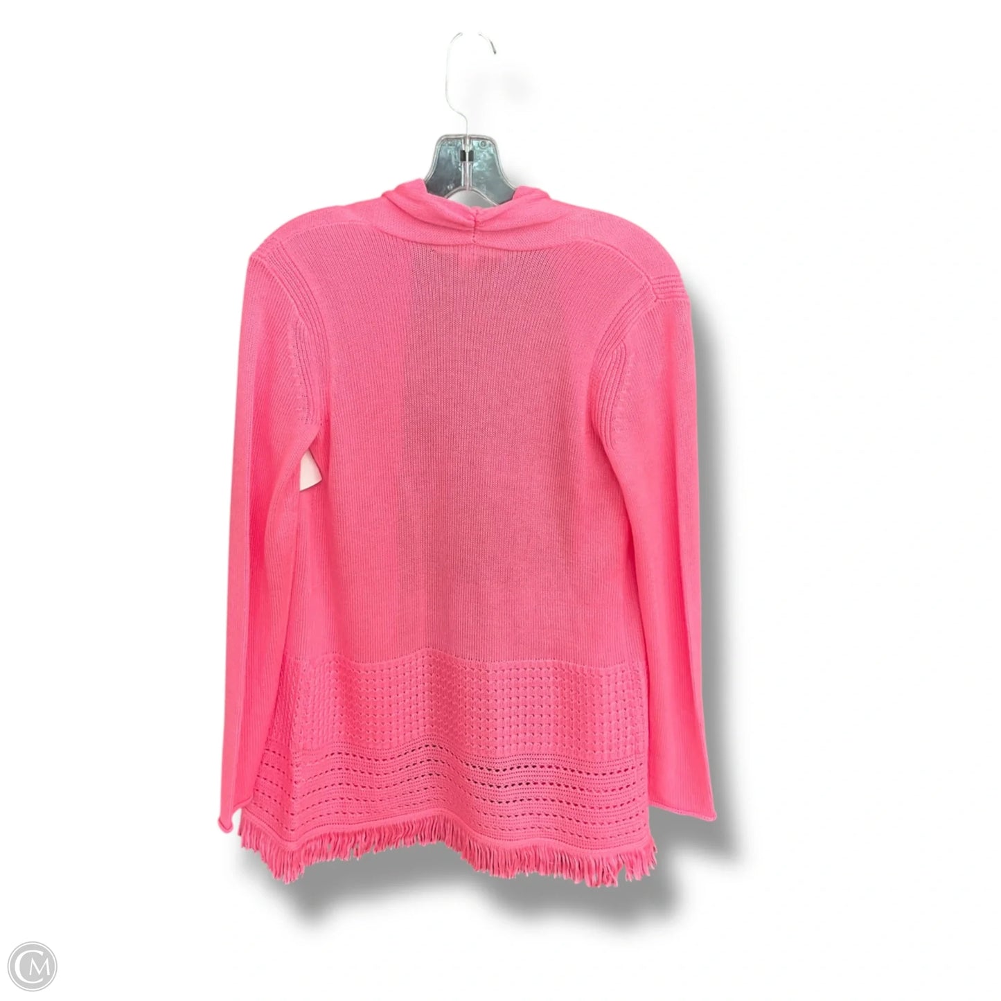 Sweater Cardigan Designer By Lilly Pulitzer In Pink, Size: Xs