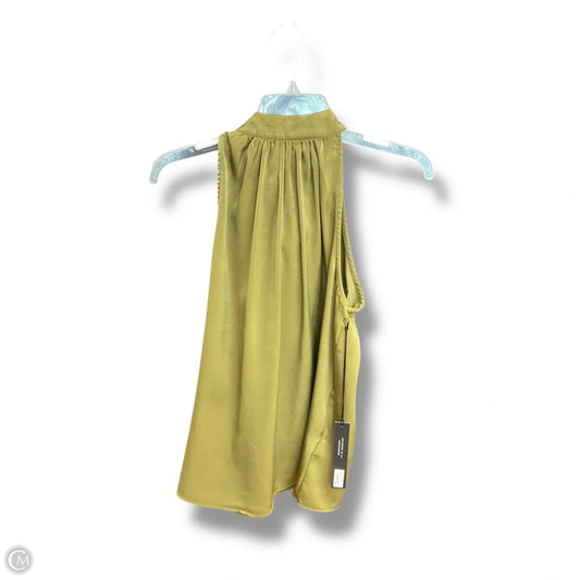 Top Sleeveless By Liverpool In Green, Size: M