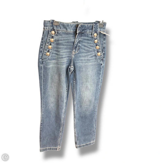 Jeans Skinny By White House Black Market In Blue Denim, Size: 2