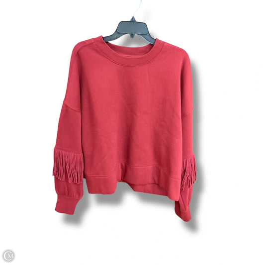Top Long Sleeve By Maeve In Red, Size: Xl