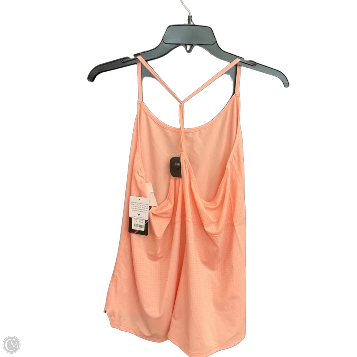 Athletic Tank Top By Clothes Mentor In Peach, Size: Xl