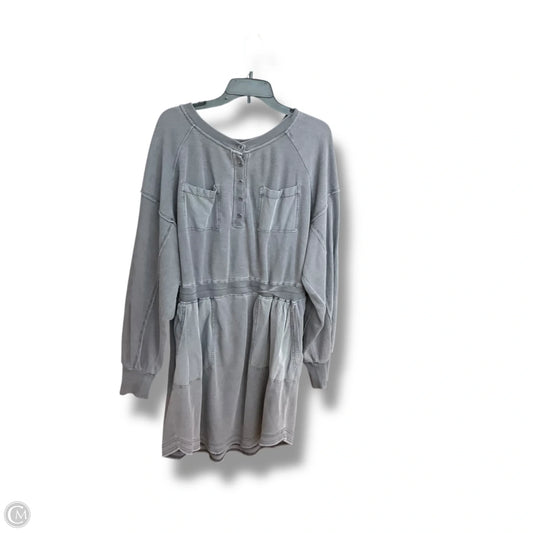 Dress Casual Midi By Daily Practice By Anthropologie In Grey, Size: L