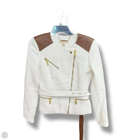 Blazer By Michael By Michael Kors In White, Size: S
