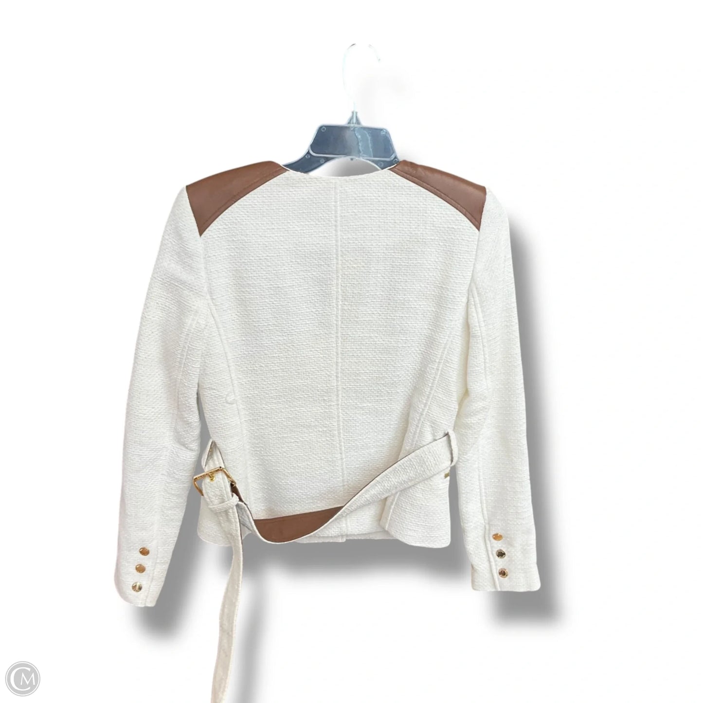 Blazer By Michael By Michael Kors In White, Size: S