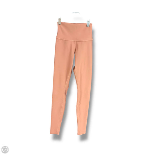Athletic Leggings By Alo In Pink, Size: Xs