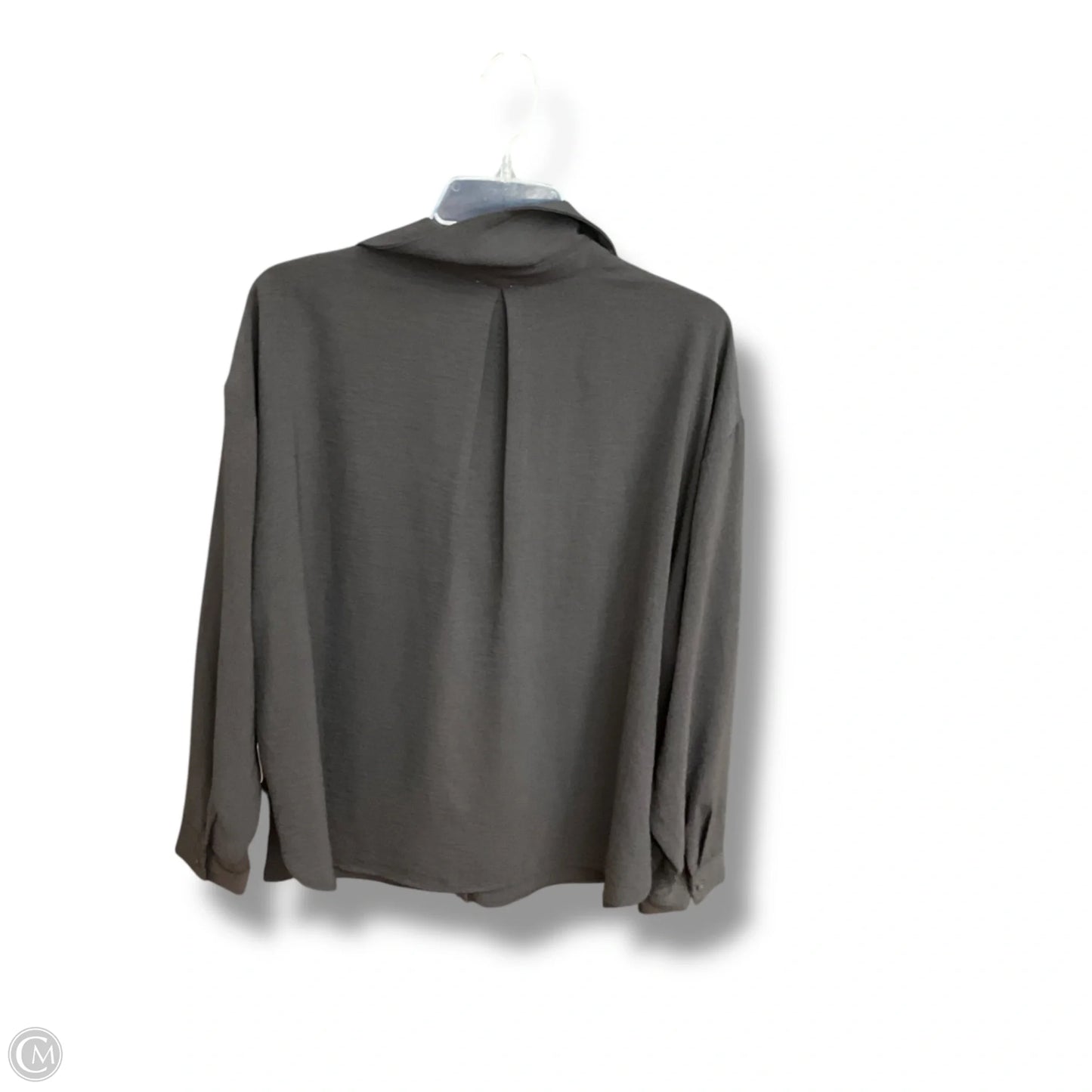 Blouse Long Sleeve By Arula In Black, Size: 1x
