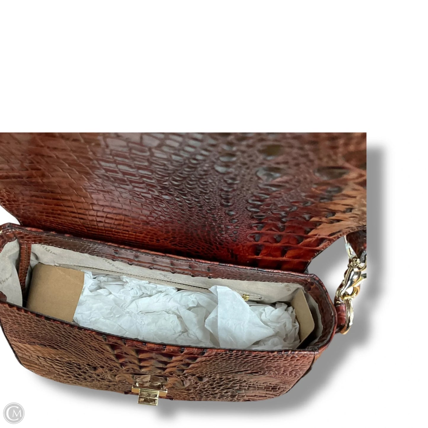 Crossbody Designer By Brahmin, Size: Large